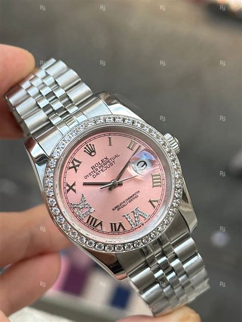 rolex pink saat|rolex saat kadın.